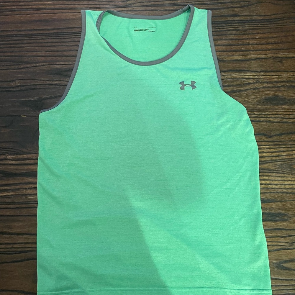 Under Armour Men's Mint Green Tank Top